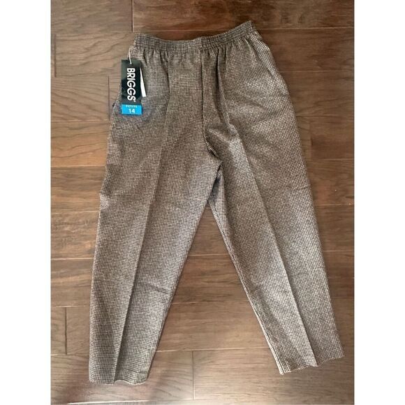 Briggs Elastic Waist Petite Pants - Picture 1 of 6